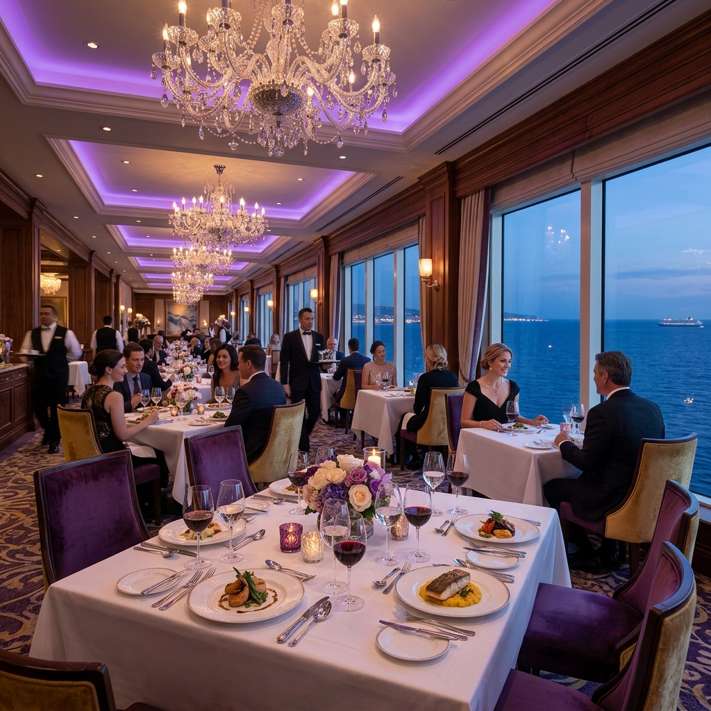 Onboard Fine Gourmet Dining
